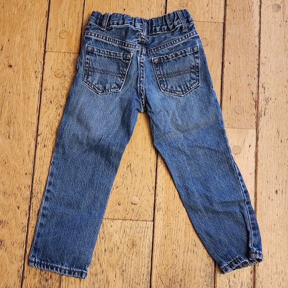 Children's Place Boys Light Wash Straight Leg Jeans Size 4 - Picture 7 of 11